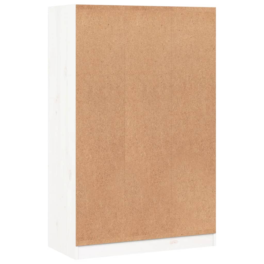 vidaXL Bibliotecă, alb, 70x33x110 cm, lemn masiv de pin vidaXL Bibliotecă, alb, 70x33x110 cm, lemn masiv de pin