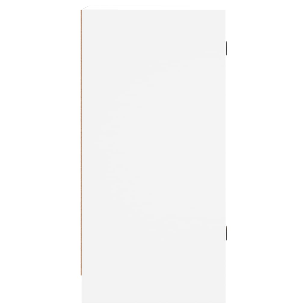 vidaXL Dulap lateral cu uși din sticlă, alb, 35x37x75,5 cm vidaXL Dulap lateral cu uși din sticlă, alb, 35x37x75,5 cm