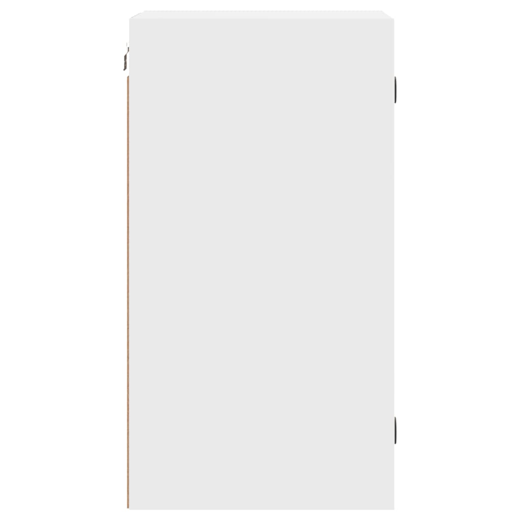 vidaXL Dulap de perete cu uși din sticlă, alb, 35x37x68,5 cm vidaXL Dulap de perete cu uși din sticlă, alb, 35x37x68,5 cm