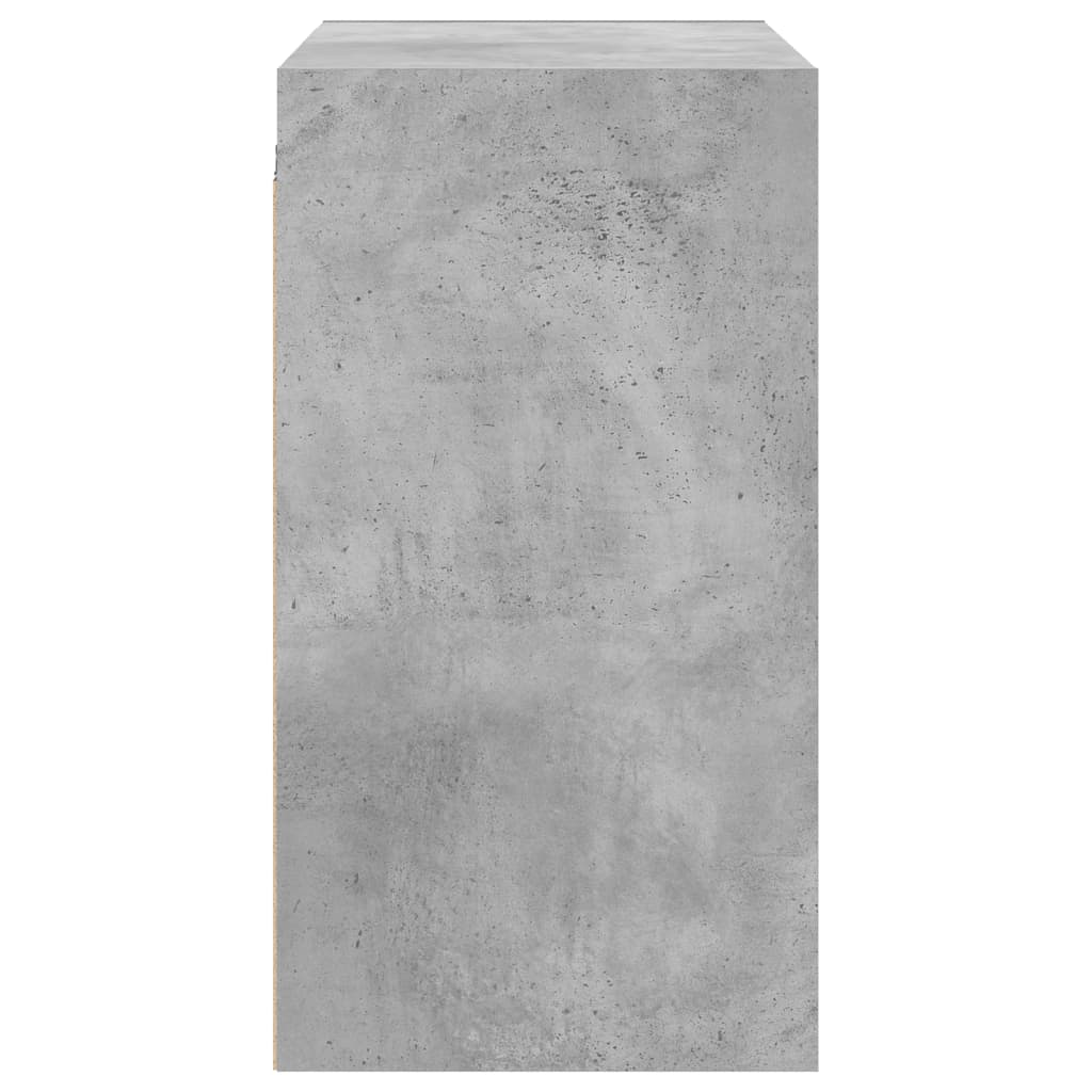 vidaXL Dulap de perete cu uși din sticlă, gri beton, 68x37x68,5 cm vidaXL Dulap de perete cu uși din sticlă, gri beton, 68x37x68,5 cm