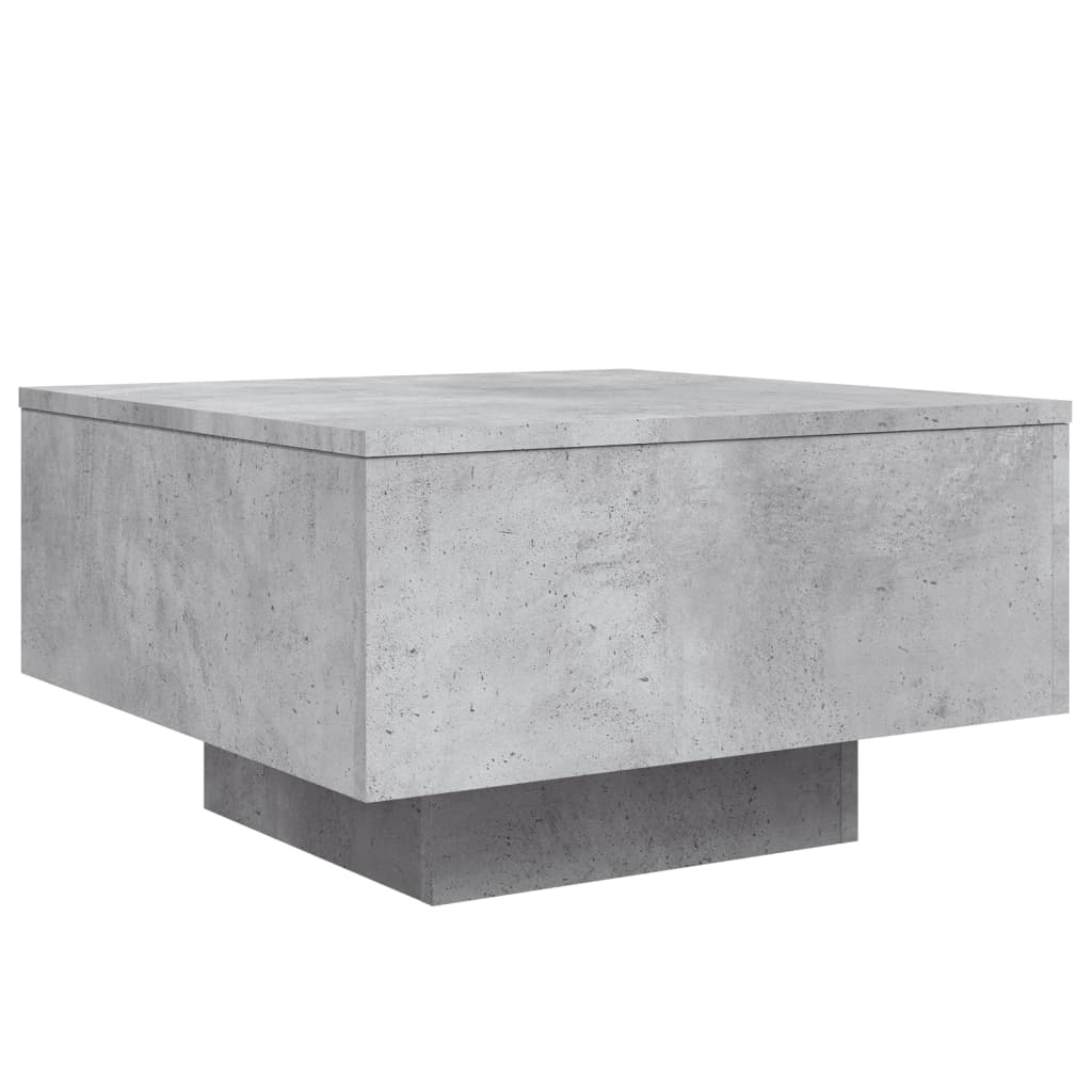 vidaXL Măsuță de cafea, gri beton, 55x55x31 cm, lemn prelucrat vidaXL Măsuță de cafea, gri beton, 55x55x31 cm, lemn prelucrat