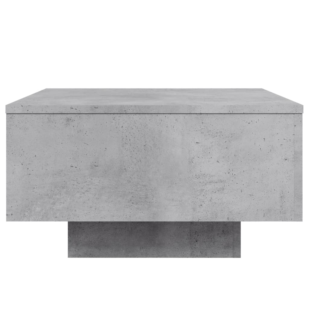 vidaXL Măsuță de cafea, gri beton, 55x55x31 cm, lemn prelucrat vidaXL Măsuță de cafea, gri beton, 55x55x31 cm, lemn prelucrat