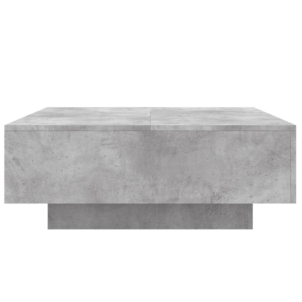 vidaXL Măsuță de cafea, gri, 80x80x31 cm , PAL vidaXL Măsuță de cafea, gri, 80x80x31 cm , PAL