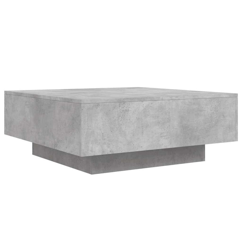 vidaXL Măsuță de cafea, gri, 80x80x31 cm , PAL vidaXL Măsuță de cafea, gri, 80x80x31 cm , PAL