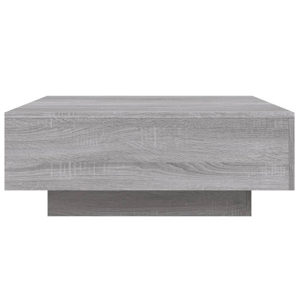 vidaXL Măsuță de cafea, gri sonoma, 80x80x31 cm , lemn prelucrat vidaXL Măsuță de cafea, gri sonoma, 80x80x31 cm , lemn prelucrat