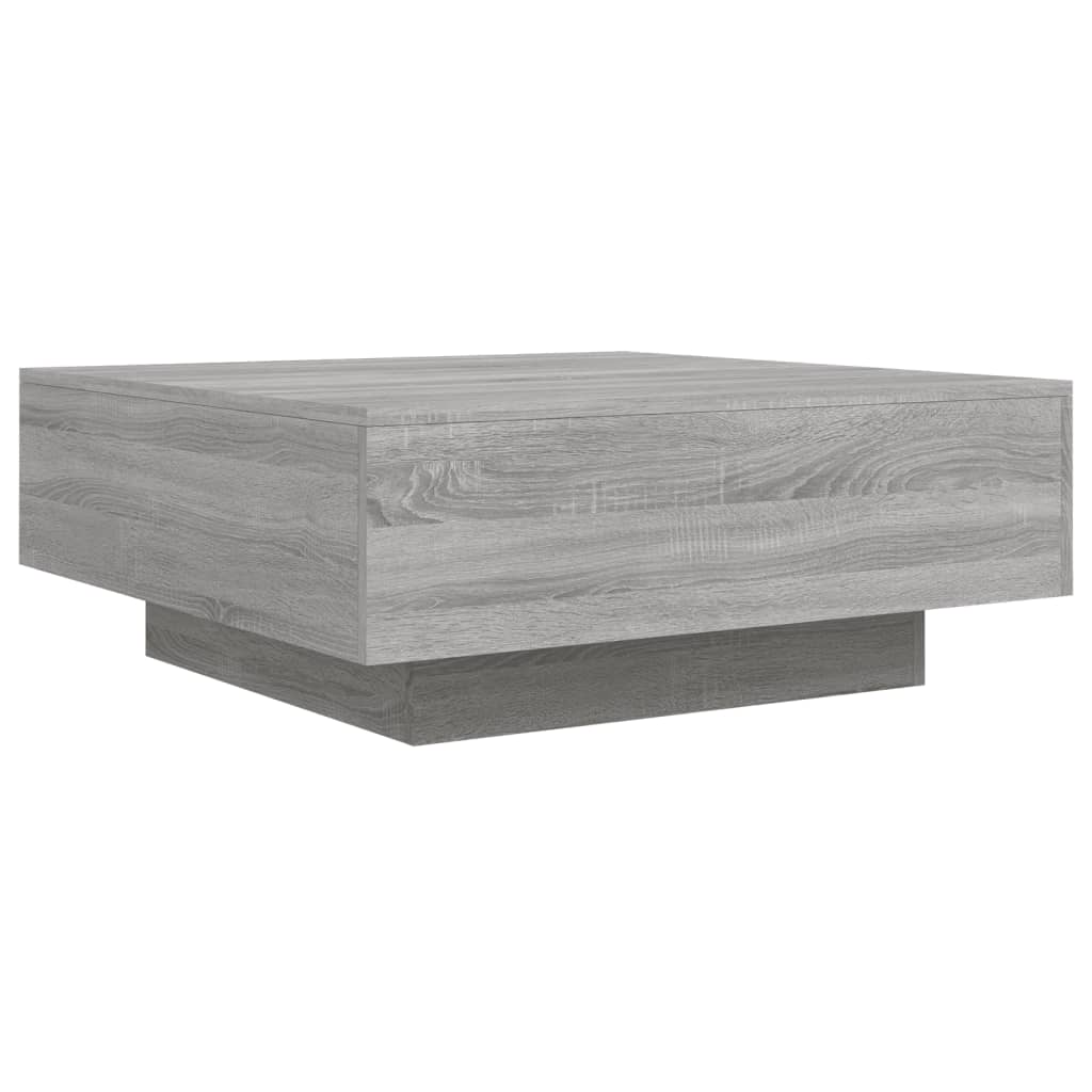 vidaXL Măsuță de cafea, gri sonoma, 80x80x31 cm , lemn prelucrat vidaXL Măsuță de cafea, gri sonoma, 80x80x31 cm , lemn prelucrat