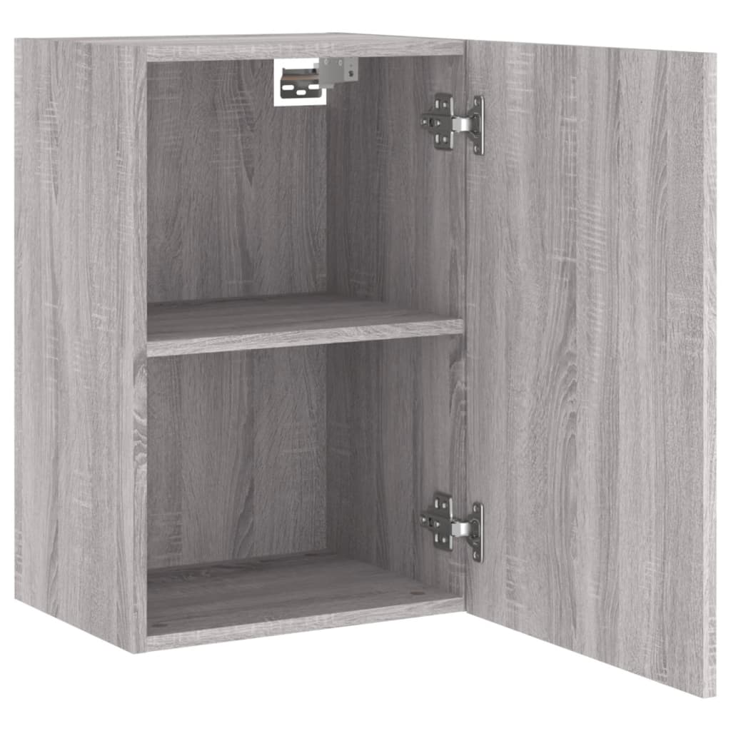 vidaXL Comodă TV de perete, gri sonoma 40,5x30x60 cm lemn prelucrat vidaXL Comodă TV de perete, gri sonoma 40,5x30x60 cm lemn prelucrat