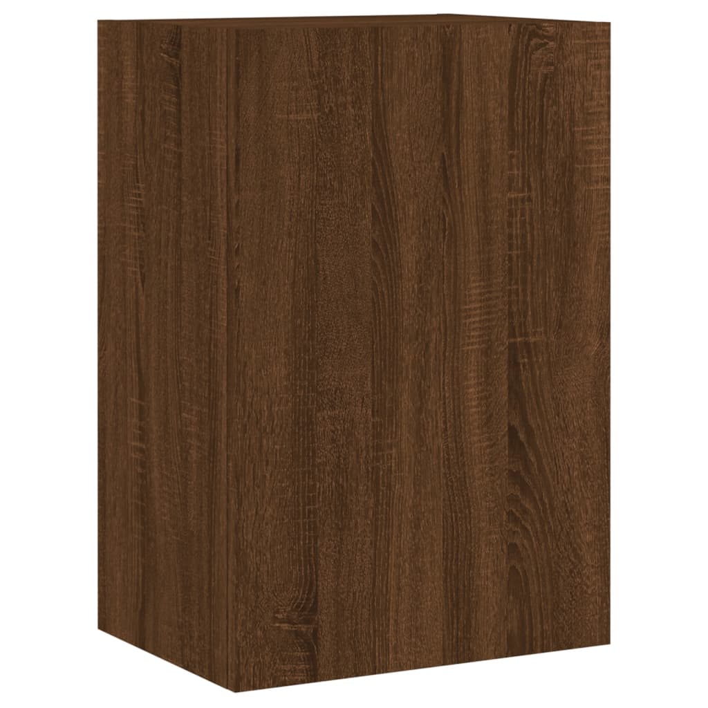 vidaXL Comodă TV de perete, 2 buc., stejar maro, 40,5x30x60 cm, lemn vidaXL Comodă TV de perete, 2 buc., stejar maro, 40,5x30x60 cm, lemn