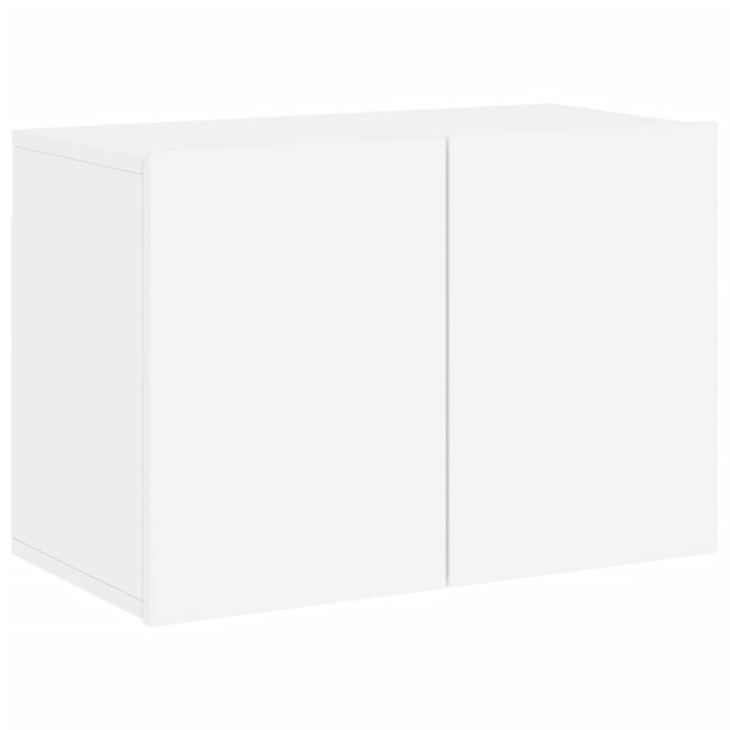 vidaXL Comodă TV de perete, alb, 60x30x41 cm vidaXL Comodă TV de perete, alb, 60x30x41 cm