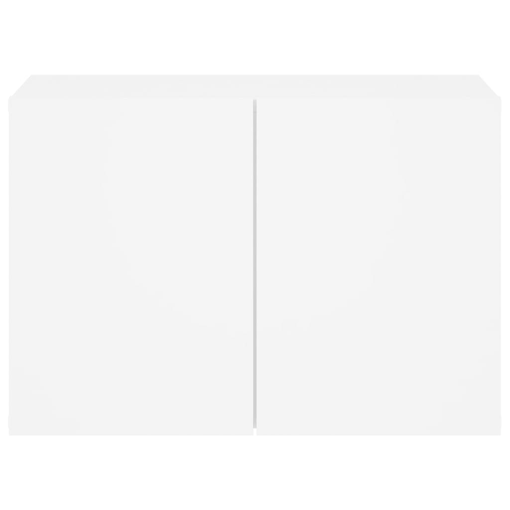 vidaXL Comodă TV de perete, alb, 60x30x41 cm vidaXL Comodă TV de perete, alb, 60x30x41 cm