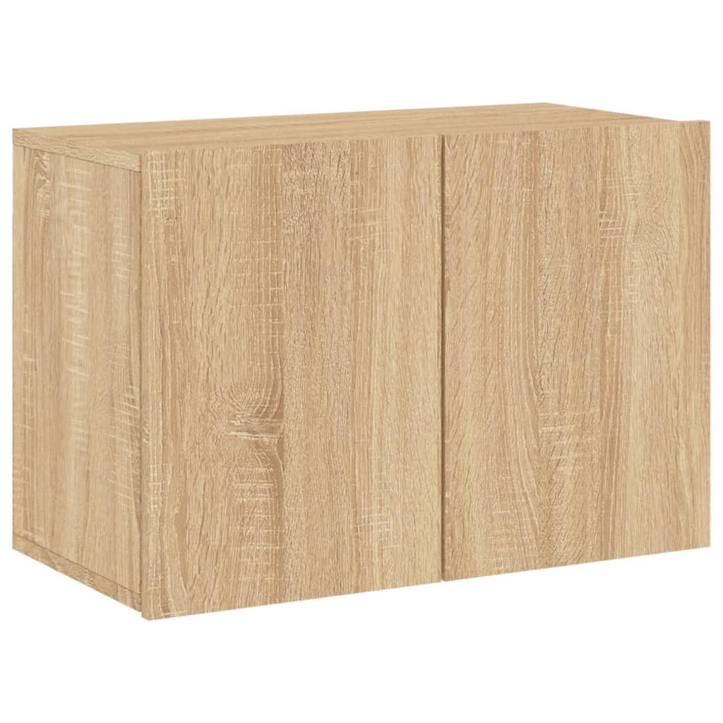 vidaXL Comodă TV de perete, stejar sonoma, 60x30x41 cm