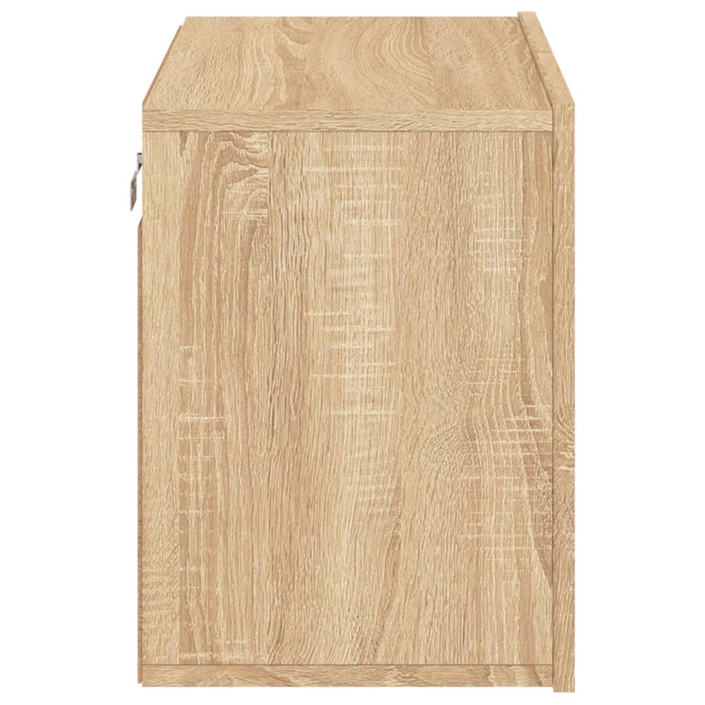 vidaXL Comodă TV de perete, stejar sonoma, 60x30x41 cm