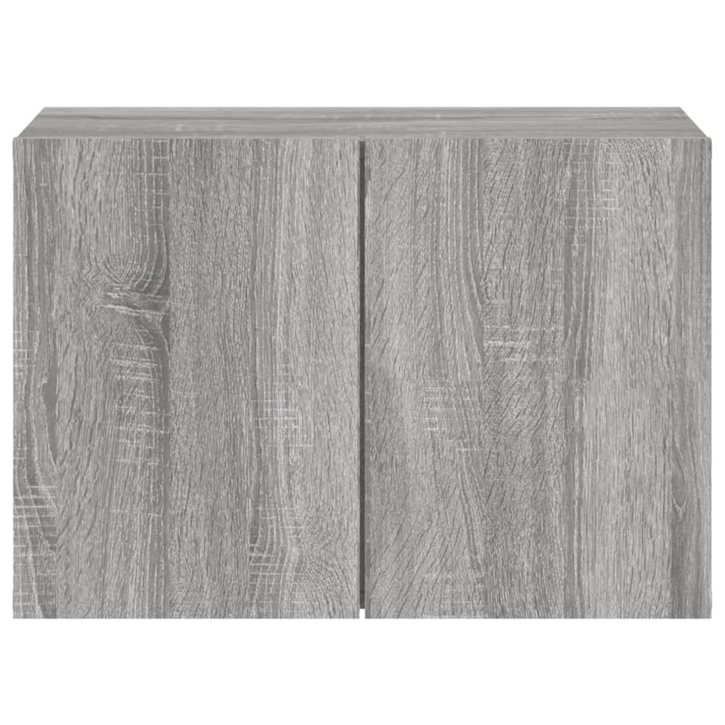vidaXL Comodă TV de perete, gri sonoma, 60x30x41 cm vidaXL Comodă TV de perete, gri sonoma, 60x30x41 cm
