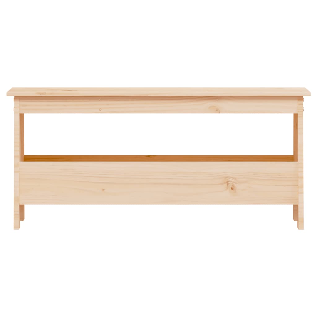 vidaXL Bancă de hol, 100x28x45 cm, lemn masiv de pin vidaXL Bancă de hol, 100x28x45 cm, lemn masiv de pin