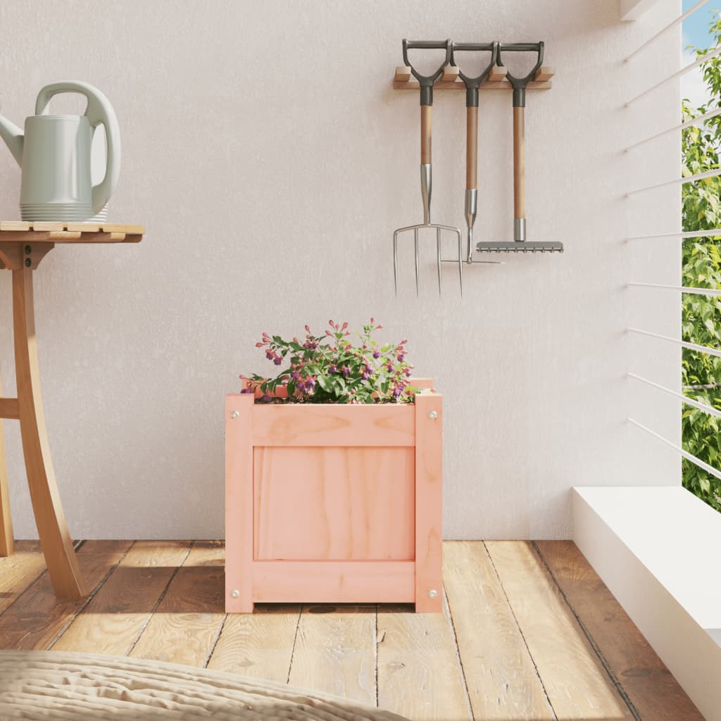 vidaXL Jardinieră de grădină, 90x31x31 cm, lemn masiv Douglas