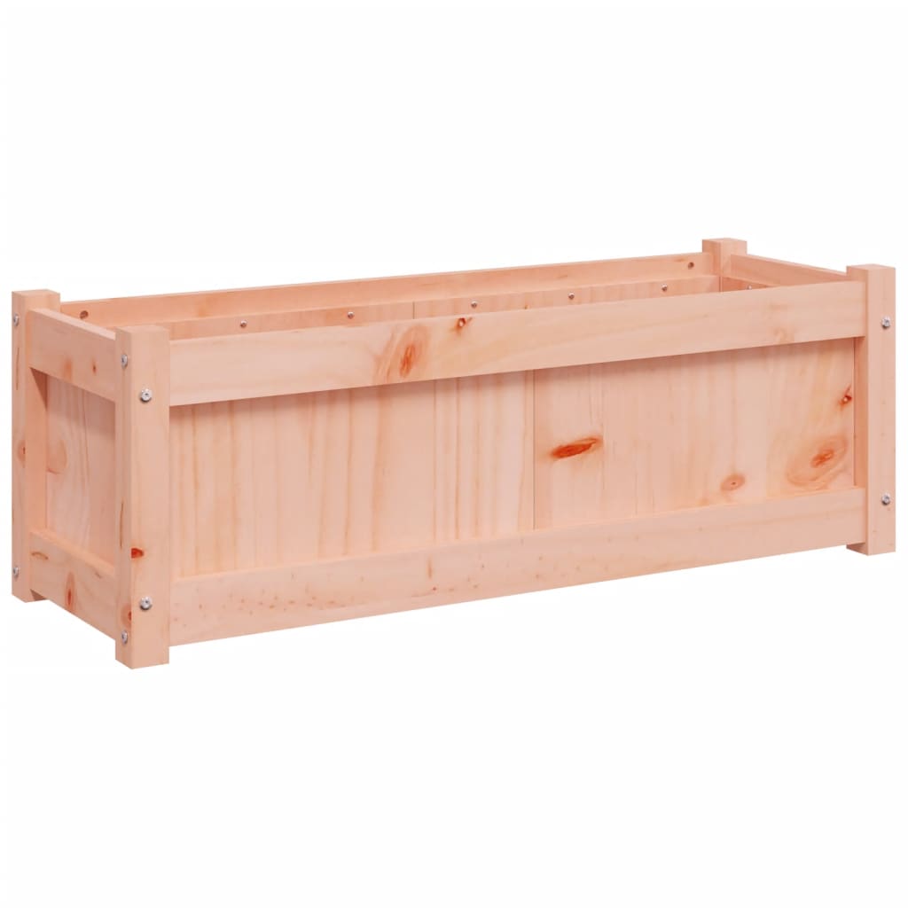 vidaXL Jardinieră de grădină, 90x31x31 cm, lemn masiv Douglas