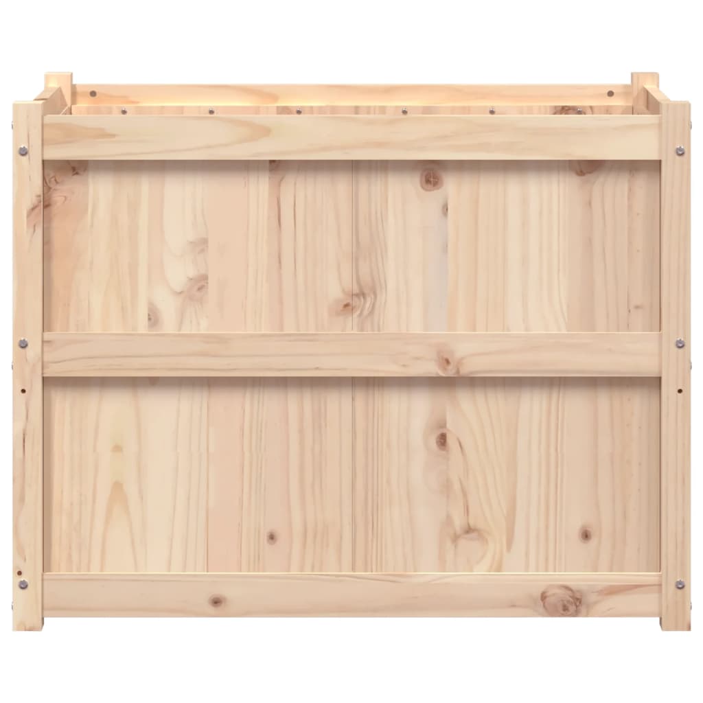 vidaXL Jardinieră de grădină, 90x50x70 cm, lemn masiv de pin vidaXL Jardinieră de grădină, 90x50x70 cm, lemn masiv de pin