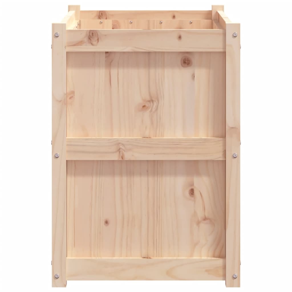 vidaXL Jardinieră de grădină, 90x50x70 cm, lemn masiv de pin vidaXL Jardinieră de grădină, 90x50x70 cm, lemn masiv de pin
