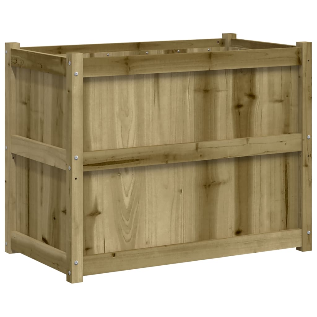 vidaXL Jardinieră de grădină, 90x50x70 cm, lemn de pin impregnat vidaXL Jardinieră de grădină, 90x50x70 cm, lemn de pin impregnat