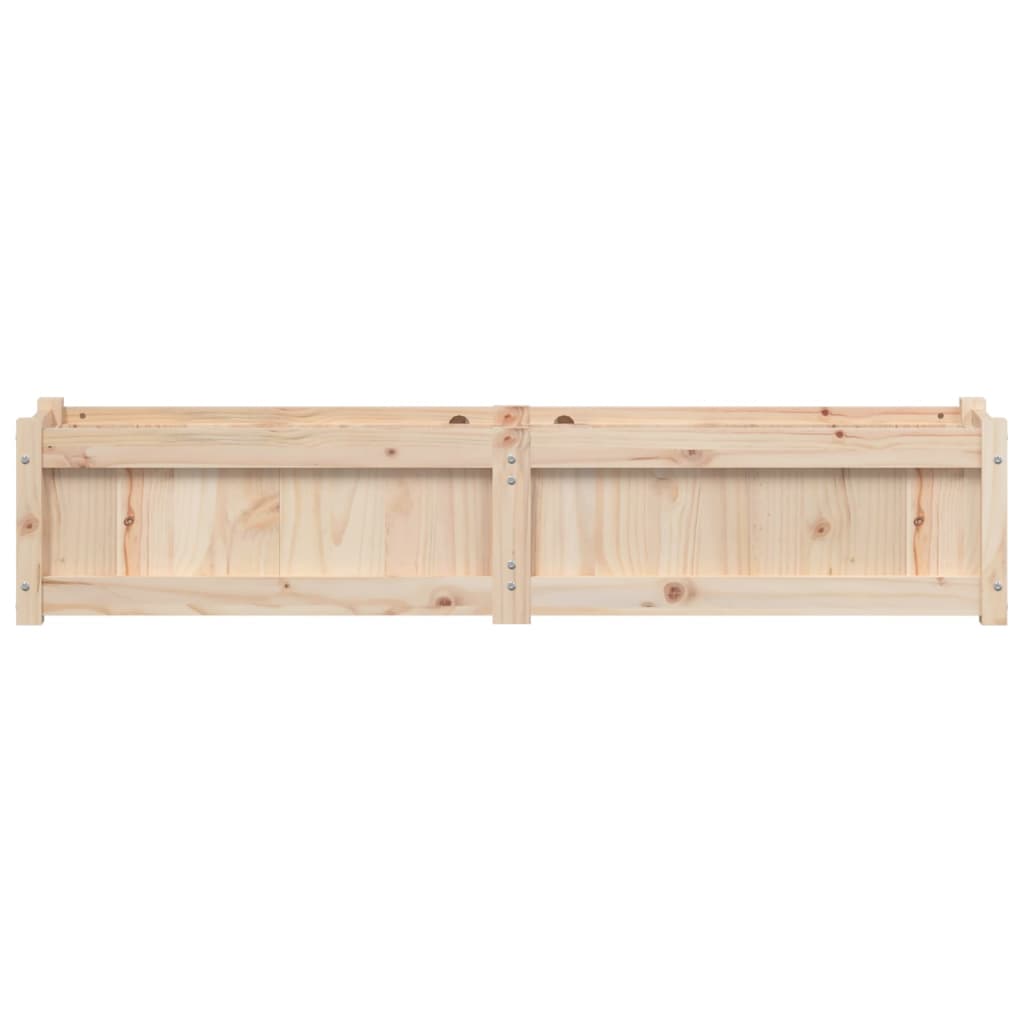 vidaXL Jardiniere de grădină, 2 buc., lemn masiv de pin vidaXL Jardiniere de grădină, 2 buc., lemn masiv de pin