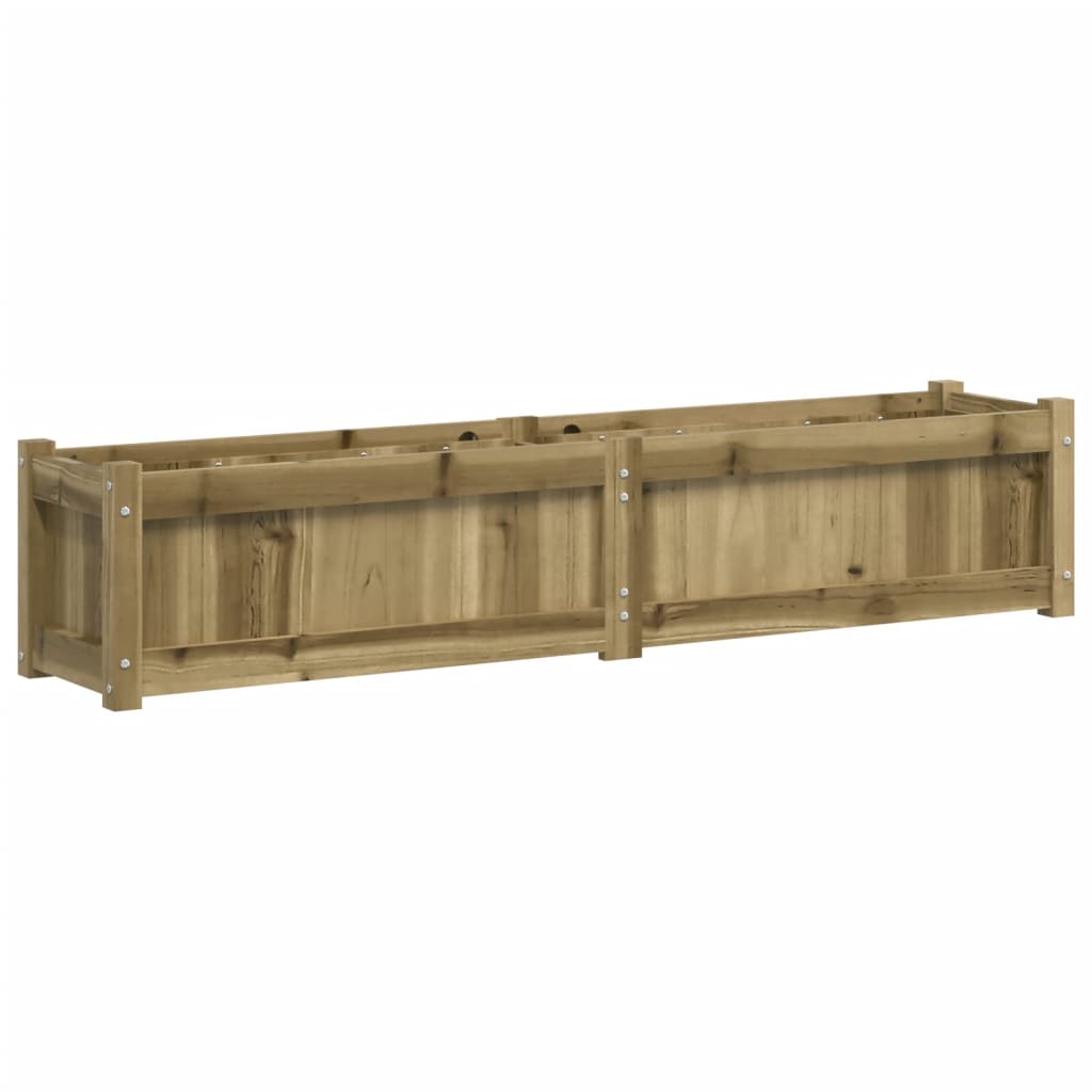 vidaXL Jardiniere de gradina , 2 buc., lemn de pin impregnat