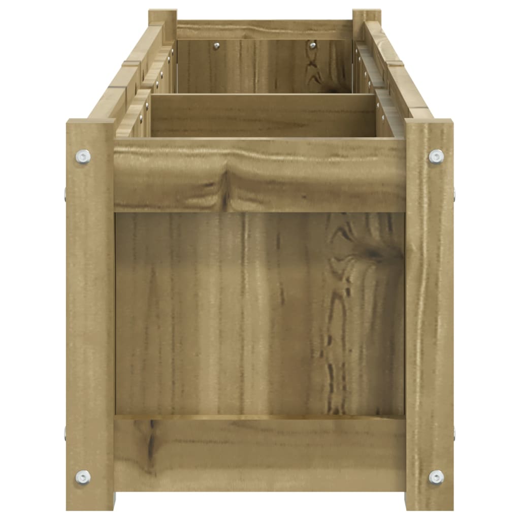 vidaXL Jardiniere de gradina , 2 buc., lemn de pin impregnat