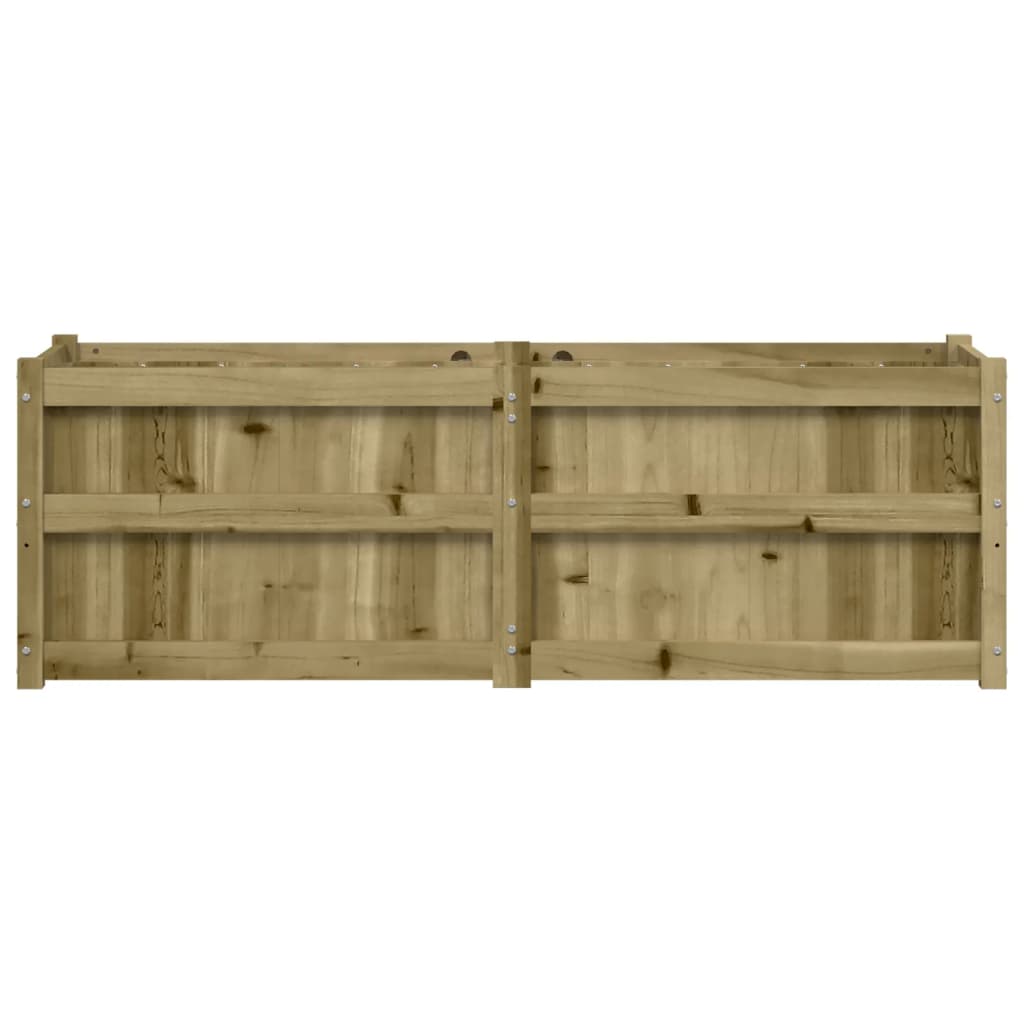 vidaXL Jardinieră de grădină, 150x50x50 cm, lemn de pin impregnat vidaXL Jardinieră de grădină, 150x50x50 cm, lemn de pin impregnat