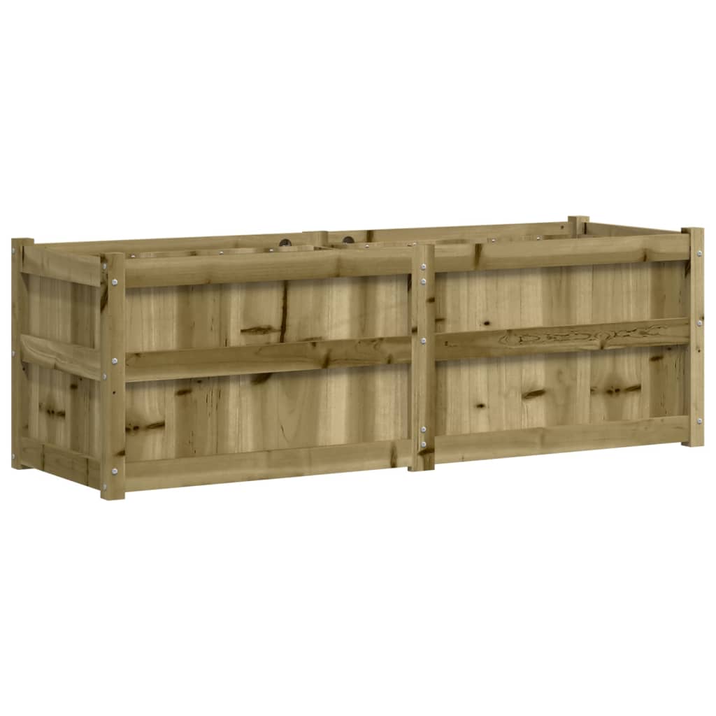 vidaXL Jardinieră de grădină, 150x50x50 cm, lemn de pin impregnat vidaXL Jardinieră de grădină, 150x50x50 cm, lemn de pin impregnat