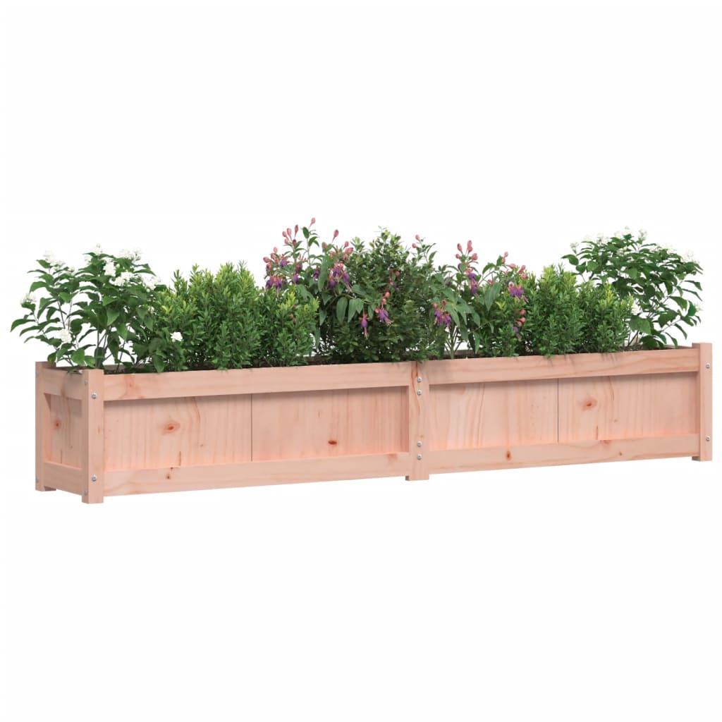 vidaXL Jardinieră de grădină, 180x31x31 cm, lemn masiv Douglas vidaXL Jardinieră de grădină, 180x31x31 cm, lemn masiv Douglas