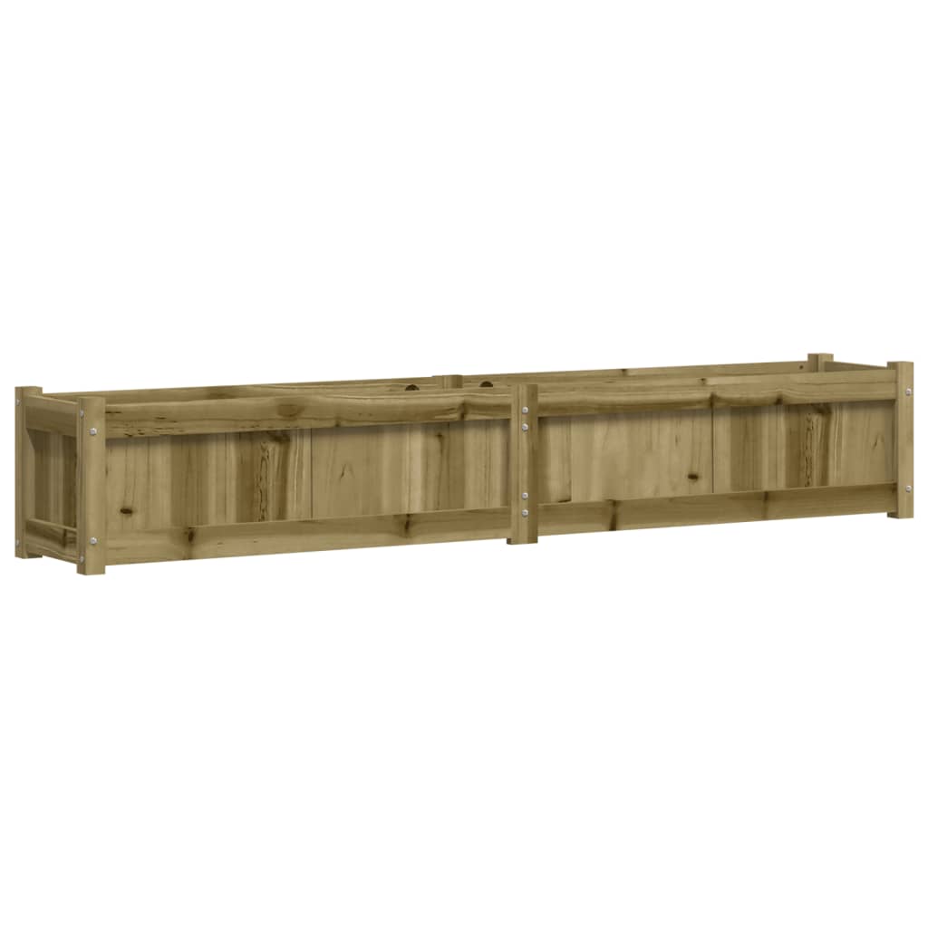 vidaXL Jardiniere de gradina , 2 buc., lemn de pin impregnat vidaXL Jardiniere de gradina , 2 buc., lemn de pin impregnat