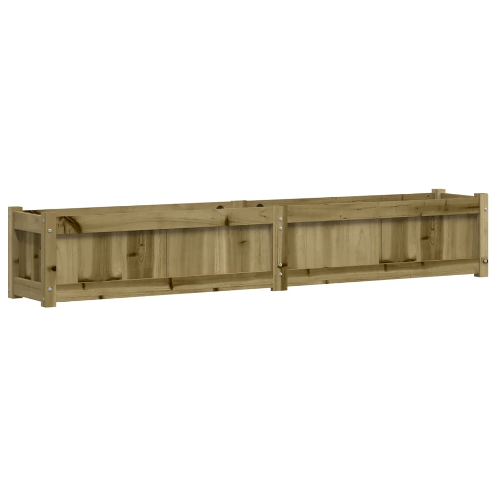 vidaXL Jardiniere de gradina , 2 buc., lemn de pin impregnat vidaXL Jardiniere de gradina , 2 buc., lemn de pin impregnat
