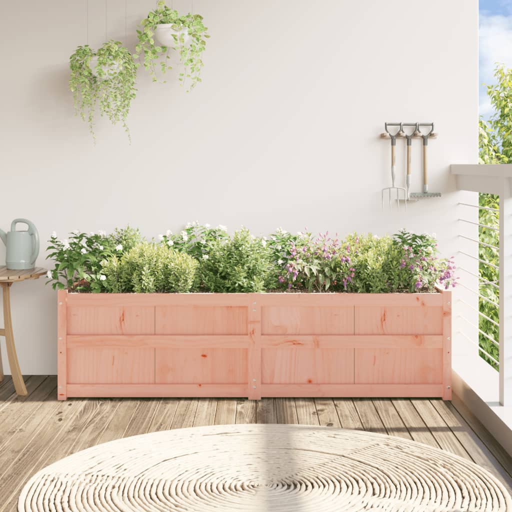 vidaXL Jardinieră de grădină, 180x50x50 cm, lemn masiv douglas vidaXL Jardinieră de grădină, 180x50x50 cm, lemn masiv douglas