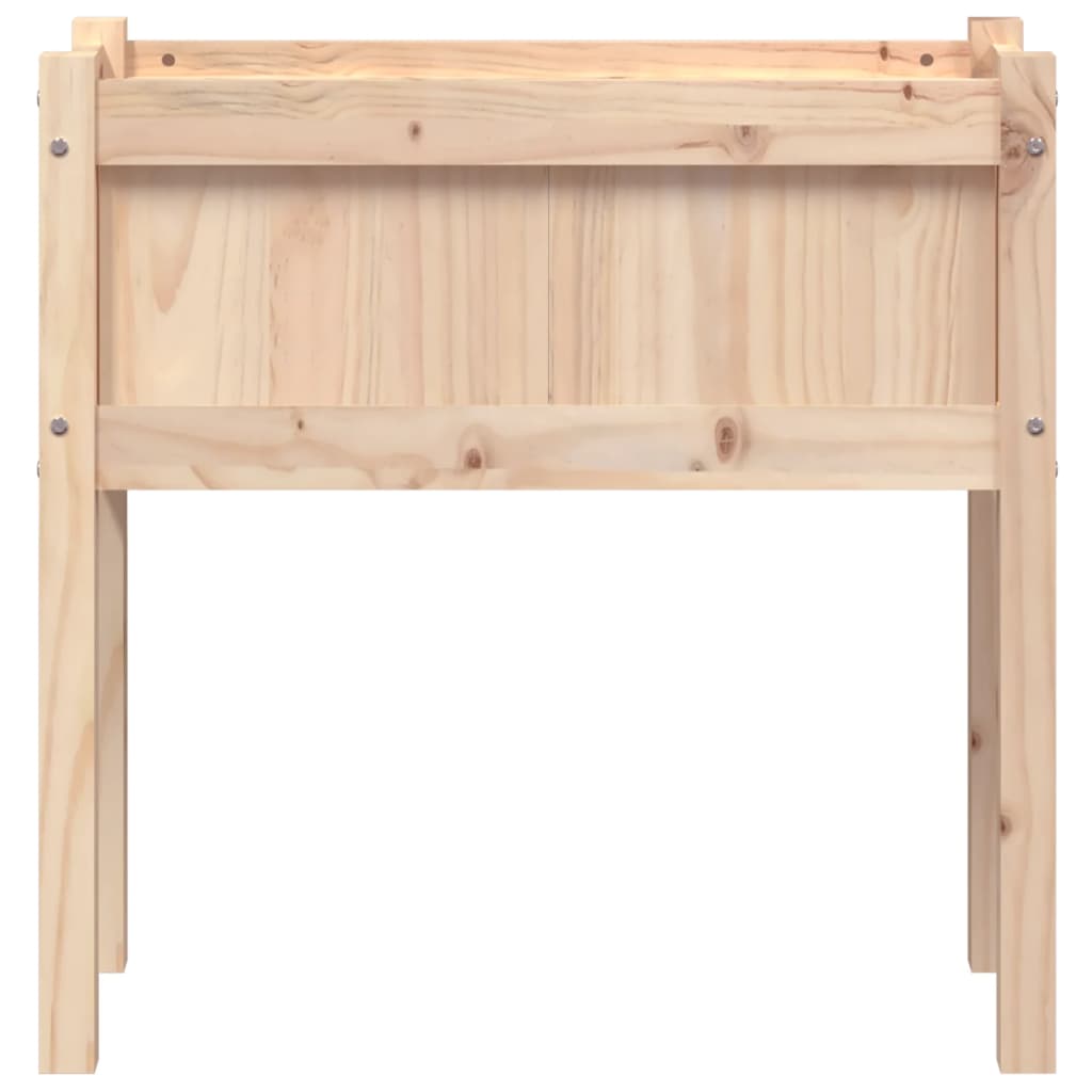vidaXL Jardinier de grădină cu picioare, 70x31x70cm, lemn masiv de pin