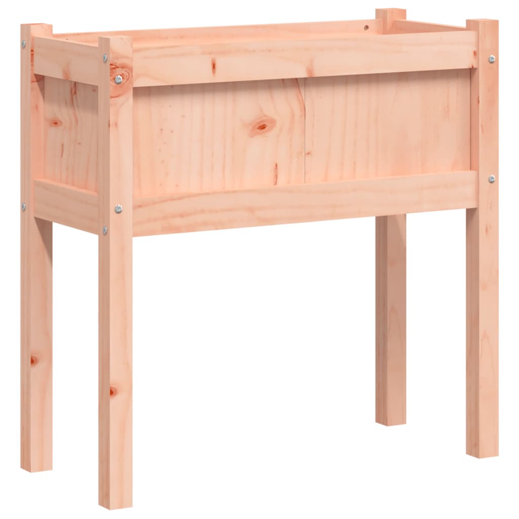 vidaXL Jardiniere de grădină cu picioare, 2 buc., lemn masiv douglas vidaXL Jardiniere de grădină cu picioare, 2 buc., lemn masiv douglas