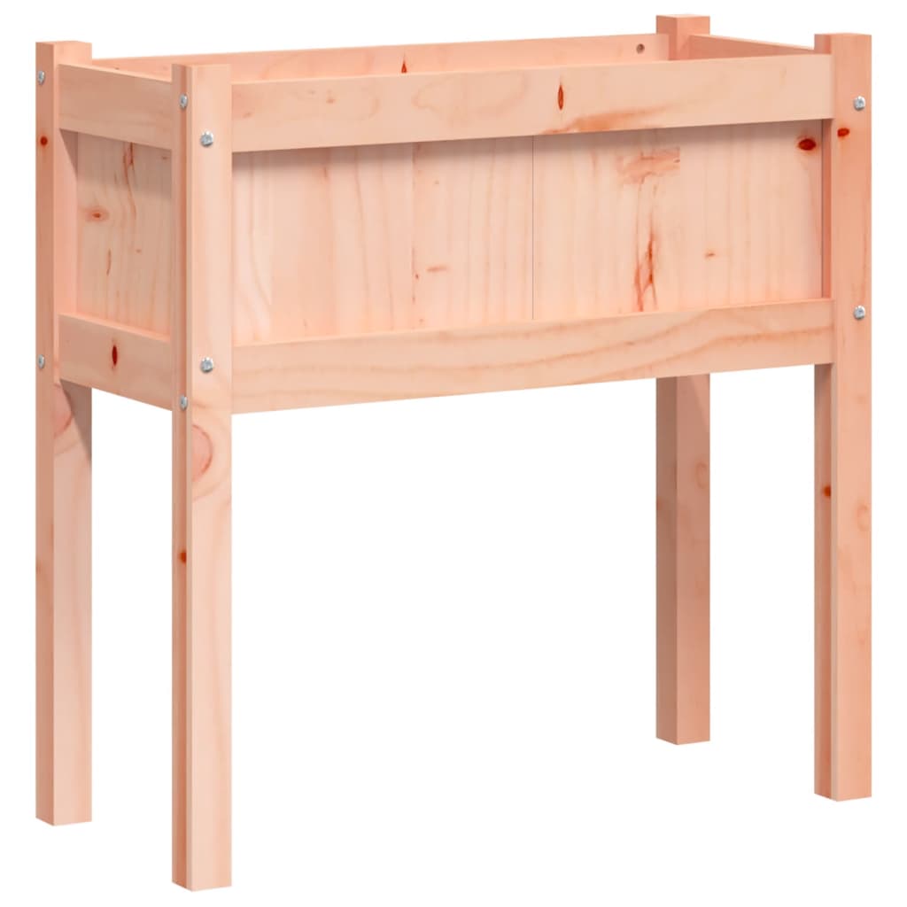 vidaXL Jardiniere de grădină cu picioare, 2 buc., lemn masiv douglas vidaXL Jardiniere de grădină cu picioare, 2 buc., lemn masiv douglas