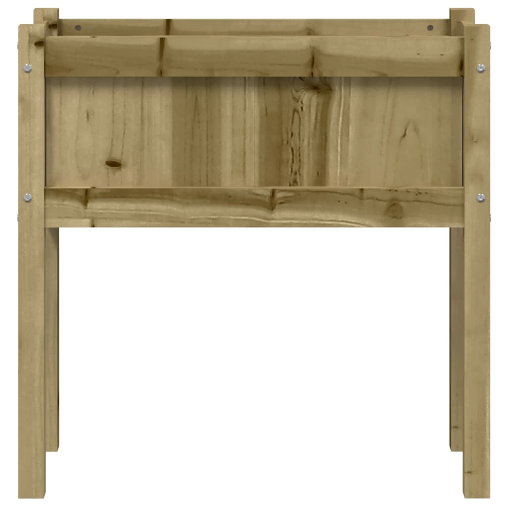 vidaXL Jardiniere de gradina cu picioare 2 buc. lemn de pin impregnat vidaXL Jardiniere de gradina cu picioare 2 buc. lemn de pin impregnat