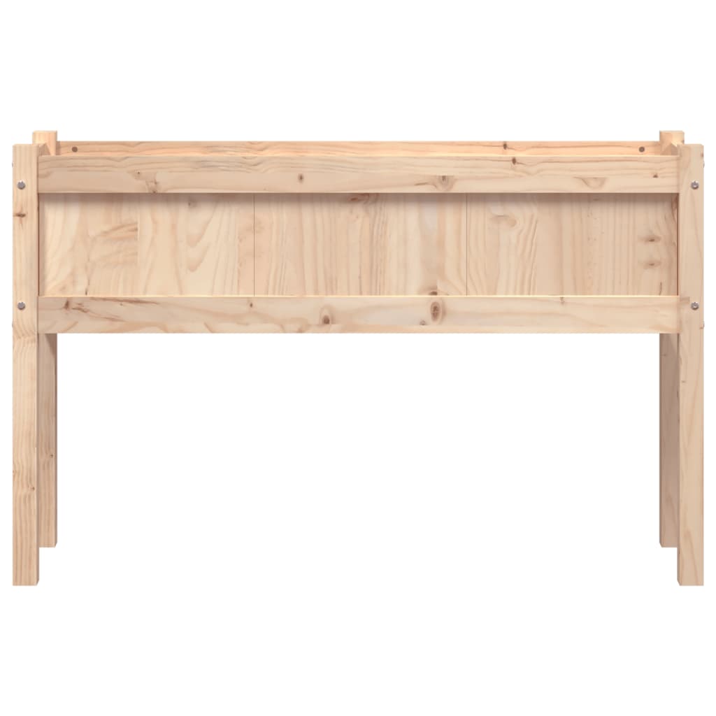 vidaXL Jardiniere de grădină cu picioare, 2 buc., lemn masiv de pin vidaXL Jardiniere de grădină cu picioare, 2 buc., lemn masiv de pin