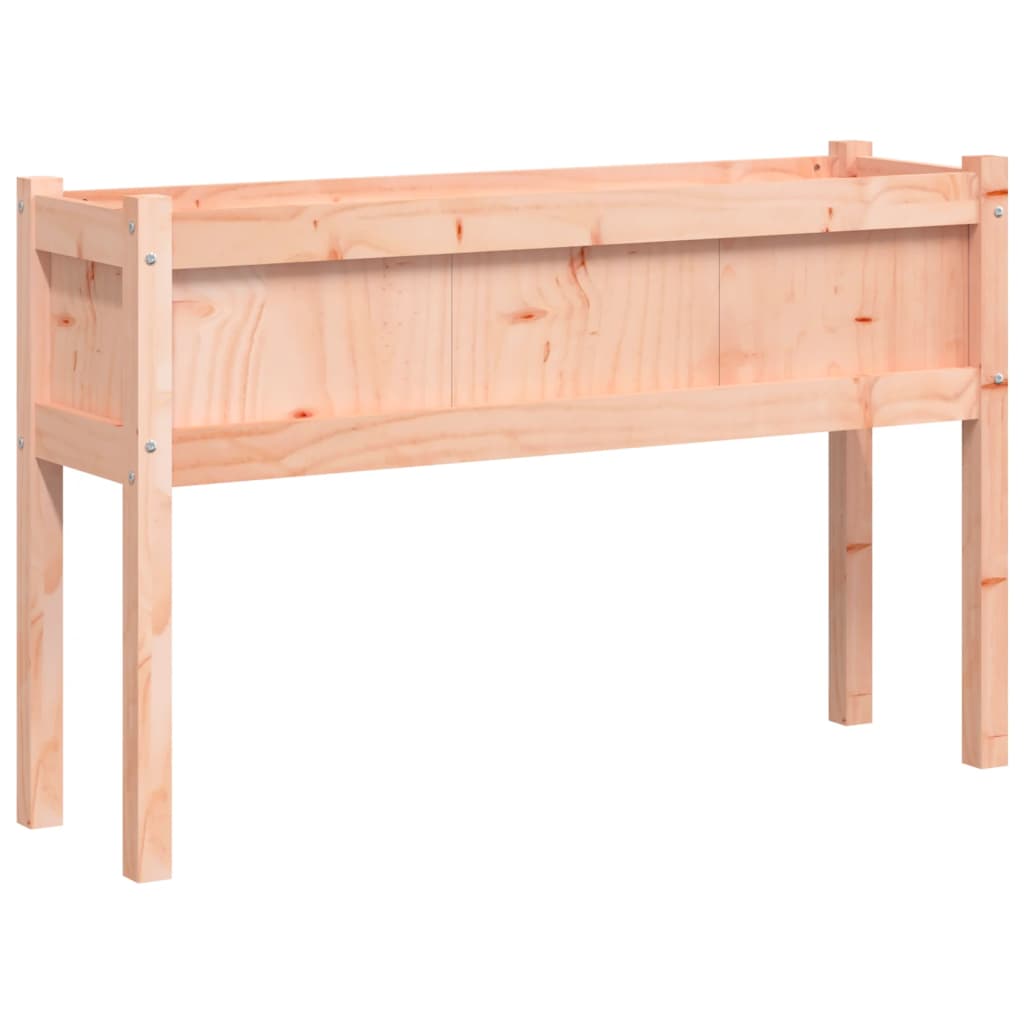 vidaXL Jardiniere de grădină cu picioare, 2 buc., lemn masiv Douglas vidaXL Jardiniere de grădină cu picioare, 2 buc., lemn masiv Douglas