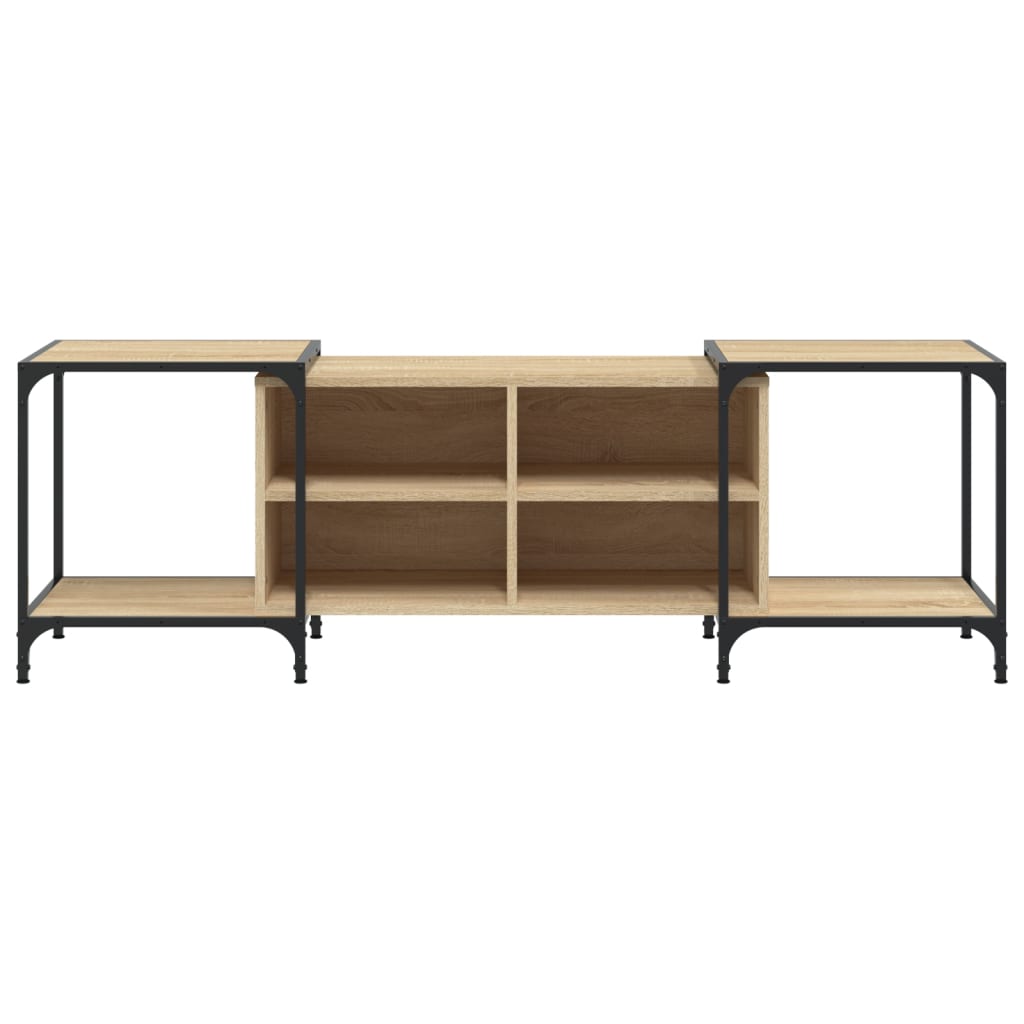 vidaXL Comodă TV, stejar sonoma, 153x37x50 cm, lemn prelucrat vidaXL Comodă TV, stejar sonoma, 153x37x50 cm, lemn prelucrat