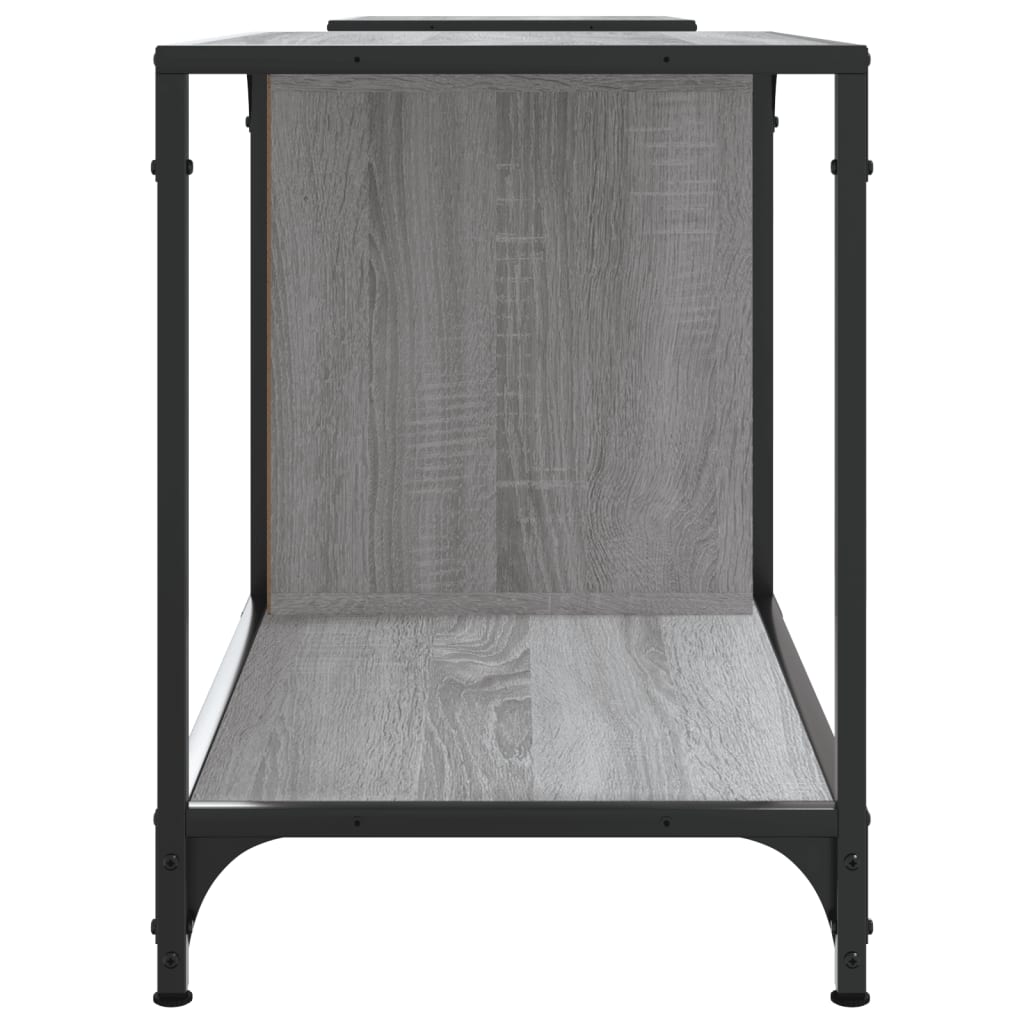 vidaXL Comodă TV, gri sonoma, 203x37x50 cm, lemn prelucrat vidaXL Comodă TV, gri sonoma, 203x37x50 cm, lemn prelucrat