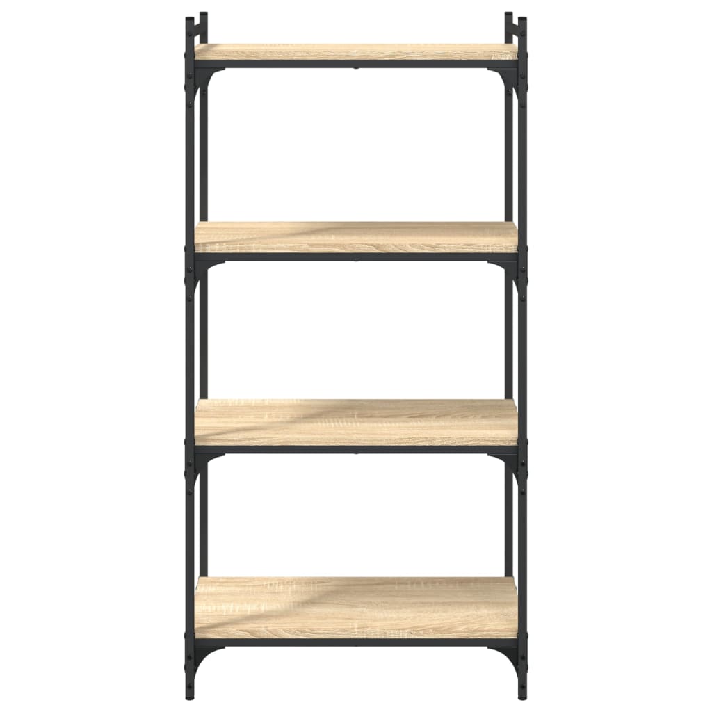 vidaXL Bibliotecă 4 niveluri stejar sonoma 60x30x120 cm lemn prelucrat vidaXL Bibliotecă 4 niveluri stejar sonoma 60x30x120 cm lemn prelucrat