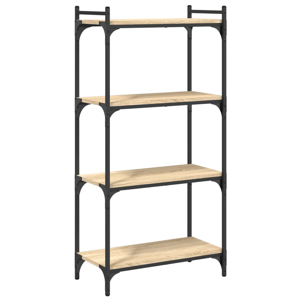 vidaXL Bibliotecă 4 niveluri stejar sonoma 60x30x120 cm lemn prelucrat vidaXL Bibliotecă 4 niveluri stejar sonoma 60x30x120 cm lemn prelucrat
