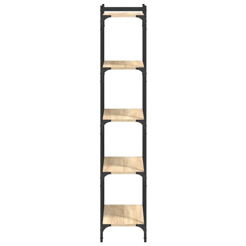 vidaXL Bibliotecă 5 niveluri stejar sonoma 60x30x154 cm lemn prelucrat vidaXL Bibliotecă 5 niveluri stejar sonoma 60x30x154 cm lemn prelucrat