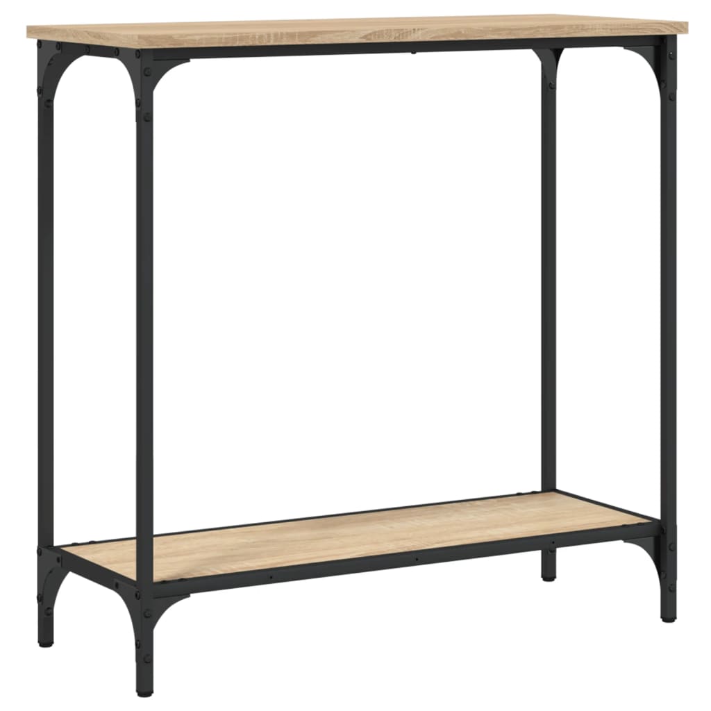 vidaXL Masă consolă, stejar sonoma, 75x30,5x75 cm, lemn prelucrat vidaXL Masă consolă, stejar sonoma, 75x30,5x75 cm, lemn prelucrat