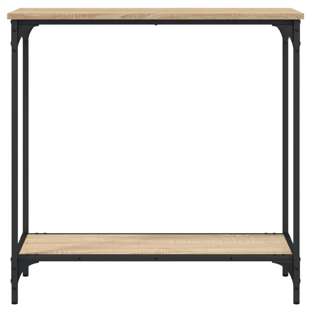 vidaXL Masă consolă, stejar sonoma, 75x30,5x75 cm, lemn prelucrat vidaXL Masă consolă, stejar sonoma, 75x30,5x75 cm, lemn prelucrat