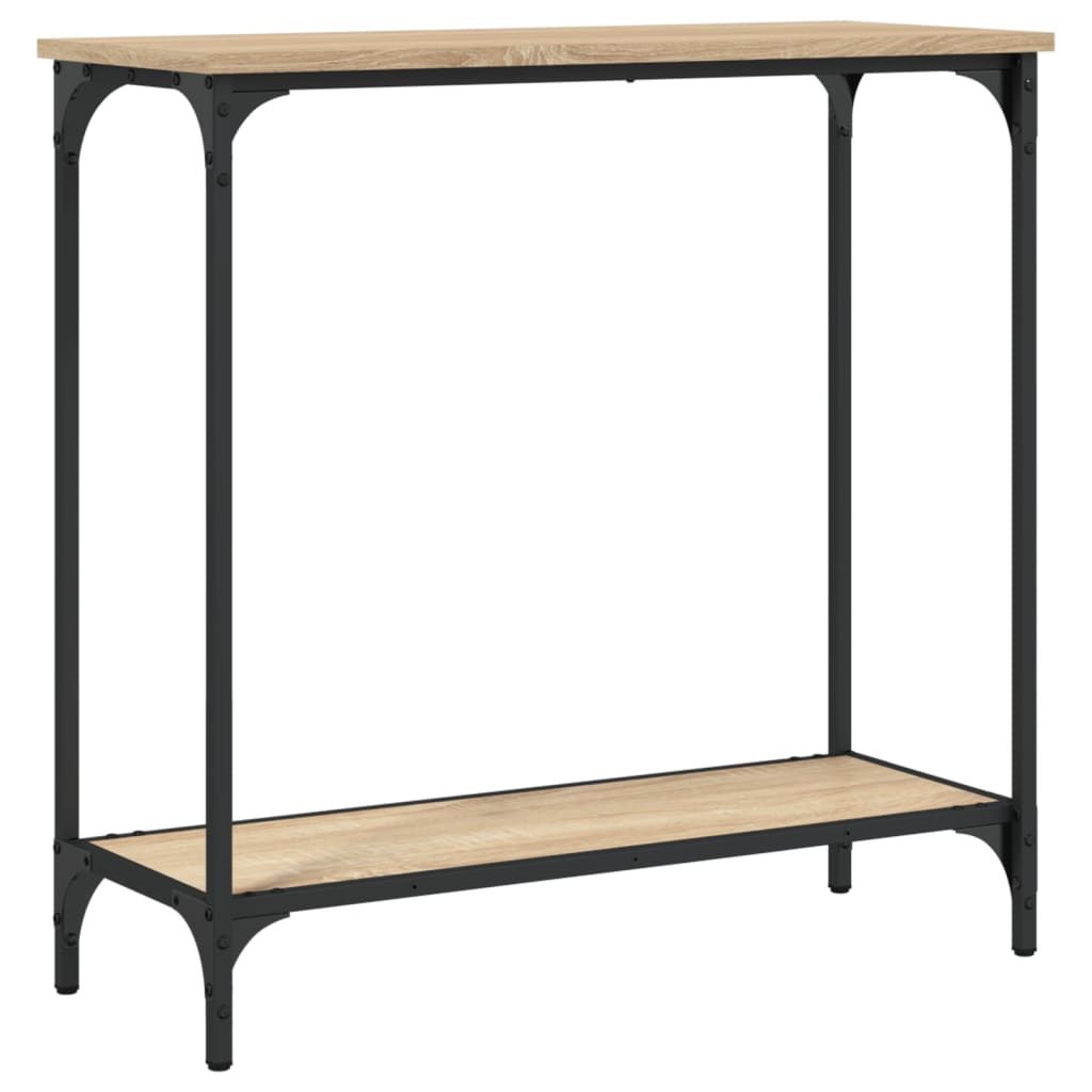 vidaXL Masă consolă, stejar sonoma, 75x30,5x75 cm, lemn prelucrat vidaXL Masă consolă, stejar sonoma, 75x30,5x75 cm, lemn prelucrat