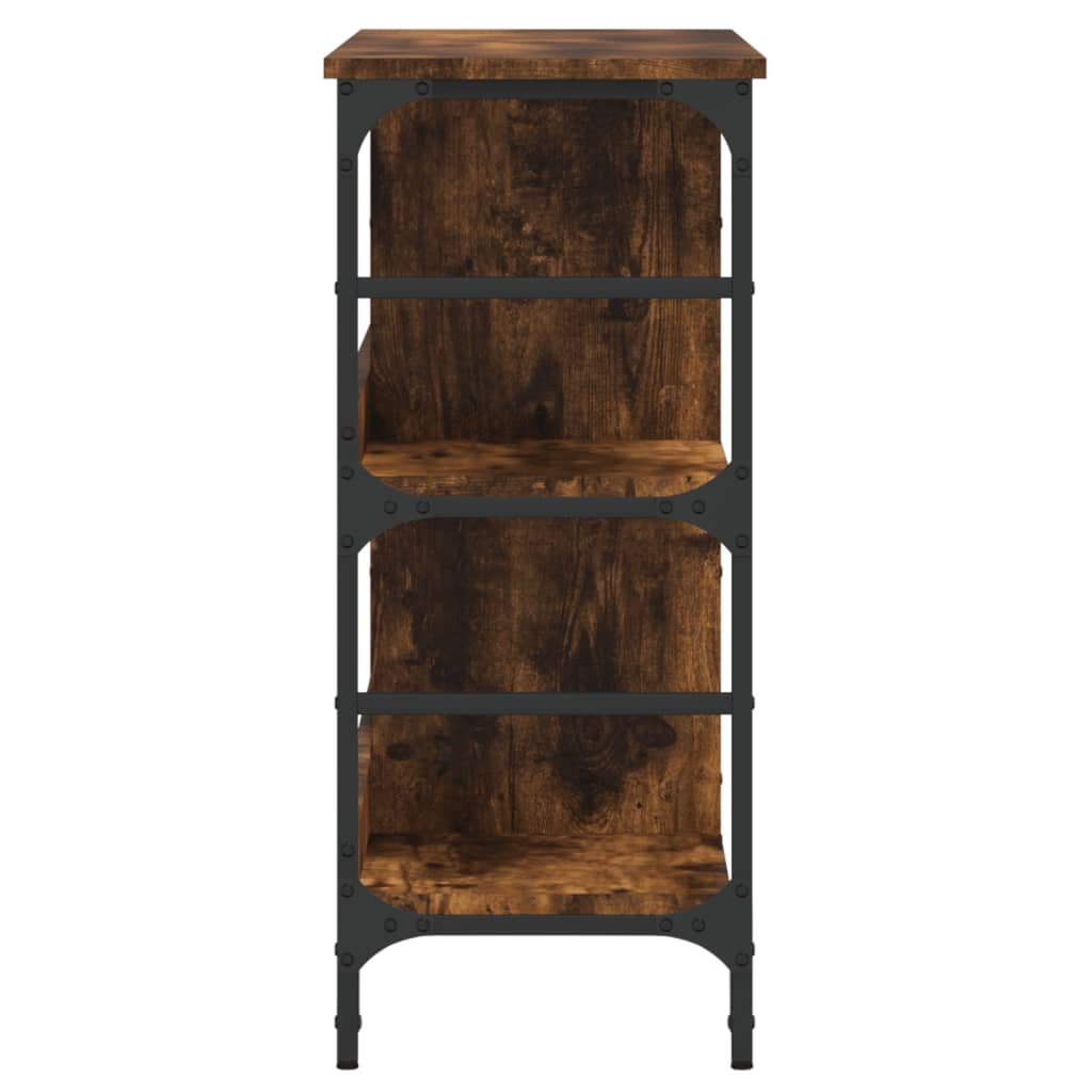 vidaXL Servantă, stejar fumuriu, 102x32x73,5 cm, lemn prelucrat