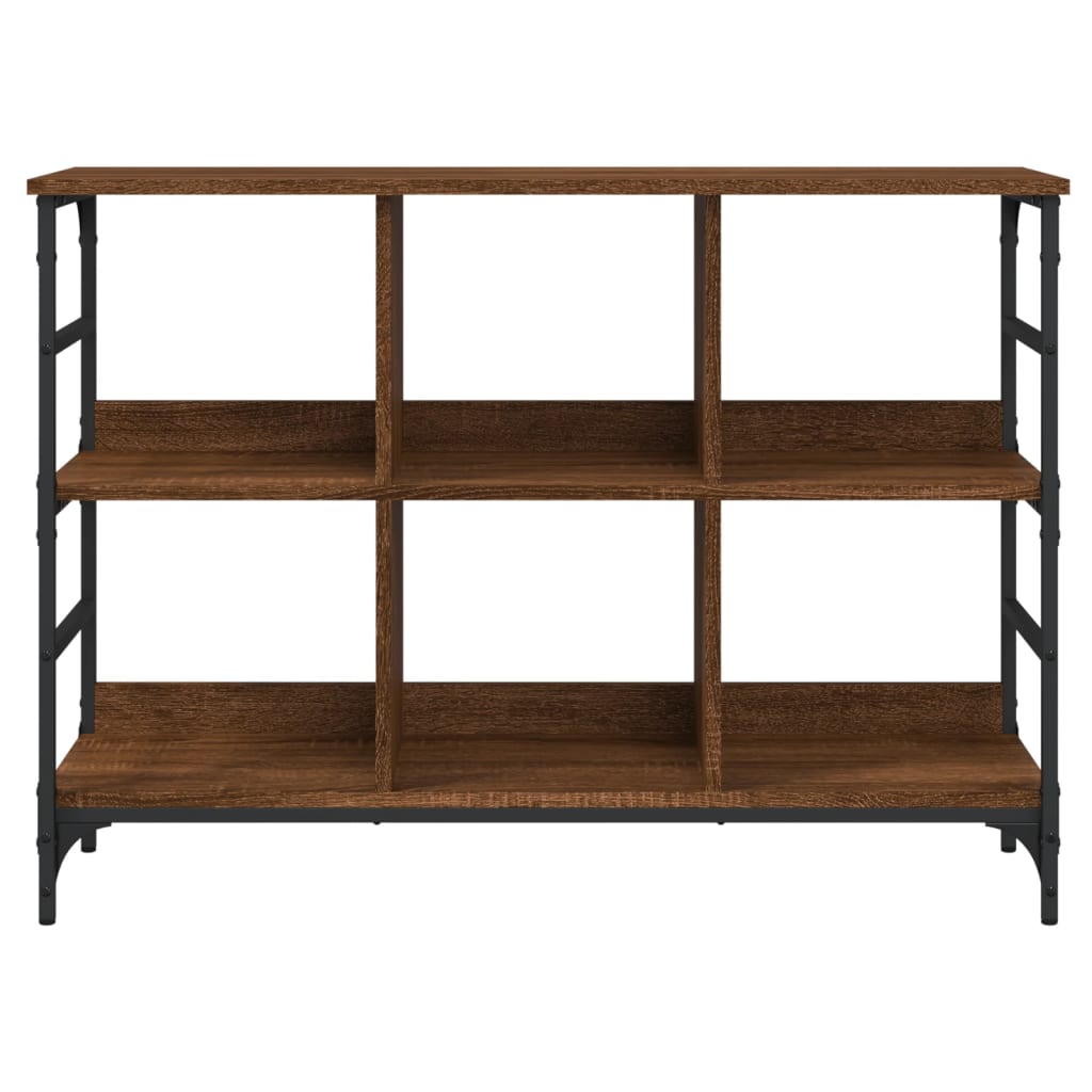 vidaXL Servantă, stejar maro, 102x32x73,5 cm, lemn prelucrat vidaXL Servantă, stejar maro, 102x32x73,5 cm, lemn prelucrat