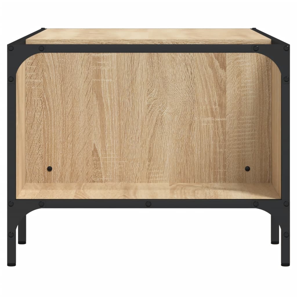 vidaXL Măsuță de cafea cu raft, stejar sonoma, 100x51x40 cm, lemn vidaXL Măsuță de cafea cu raft, stejar sonoma, 100x51x40 cm, lemn