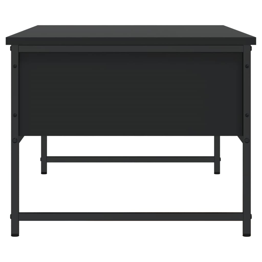 vidaXL Măsuță de cafea, negru, 101x49x39,5 cm, lemn prelucrat vidaXL Măsuță de cafea, negru, 101x49x39,5 cm, lemn prelucrat